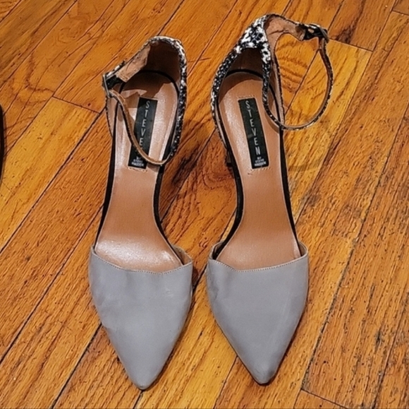 Steve Madden Animal print Heels. Size 10. Career Office Neutral - Picture 5 of 5